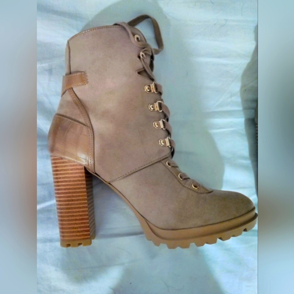 JustFab SHANDEE HARNESS boots